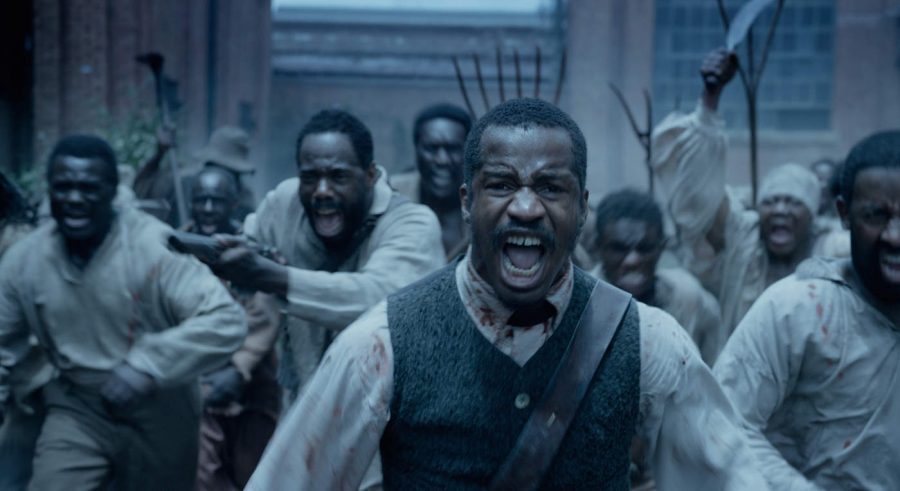 Nate+Parker+takes+on+the+role+of+Nat+Turner%2C+a+slave+turned+preacher%2C+who+organized+a+slave+rebellion.